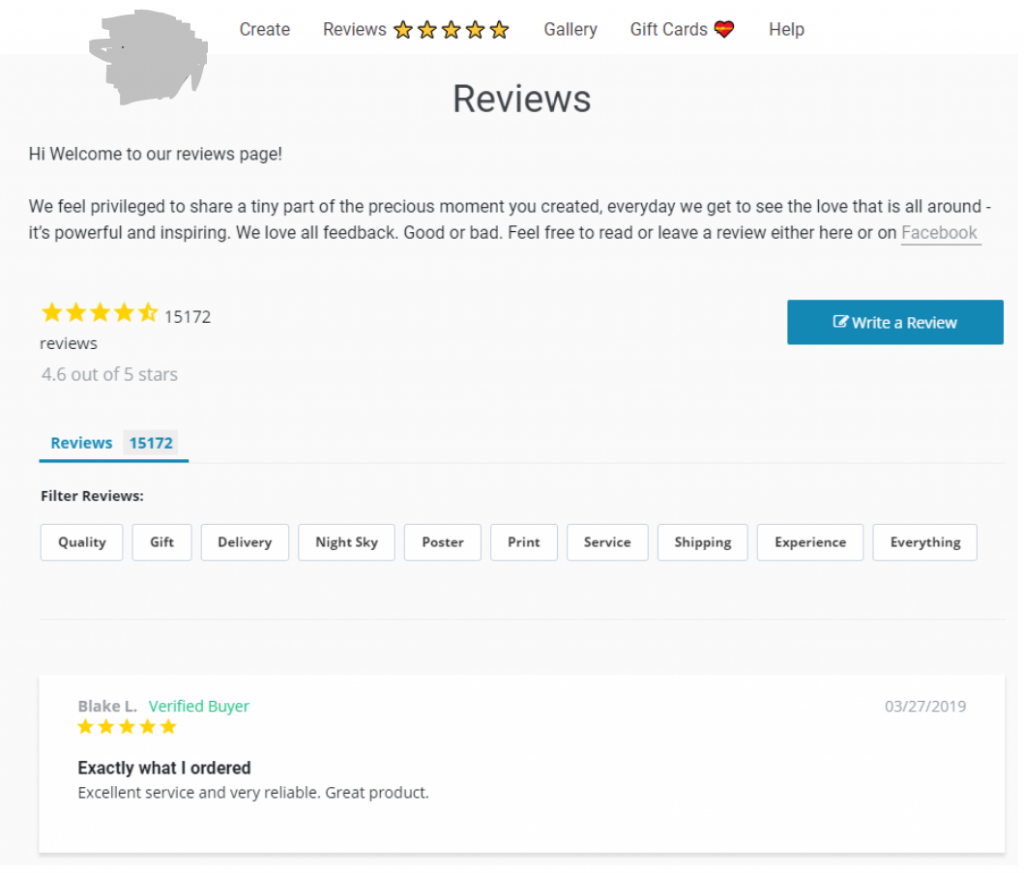 Add reviews and ratings to product page