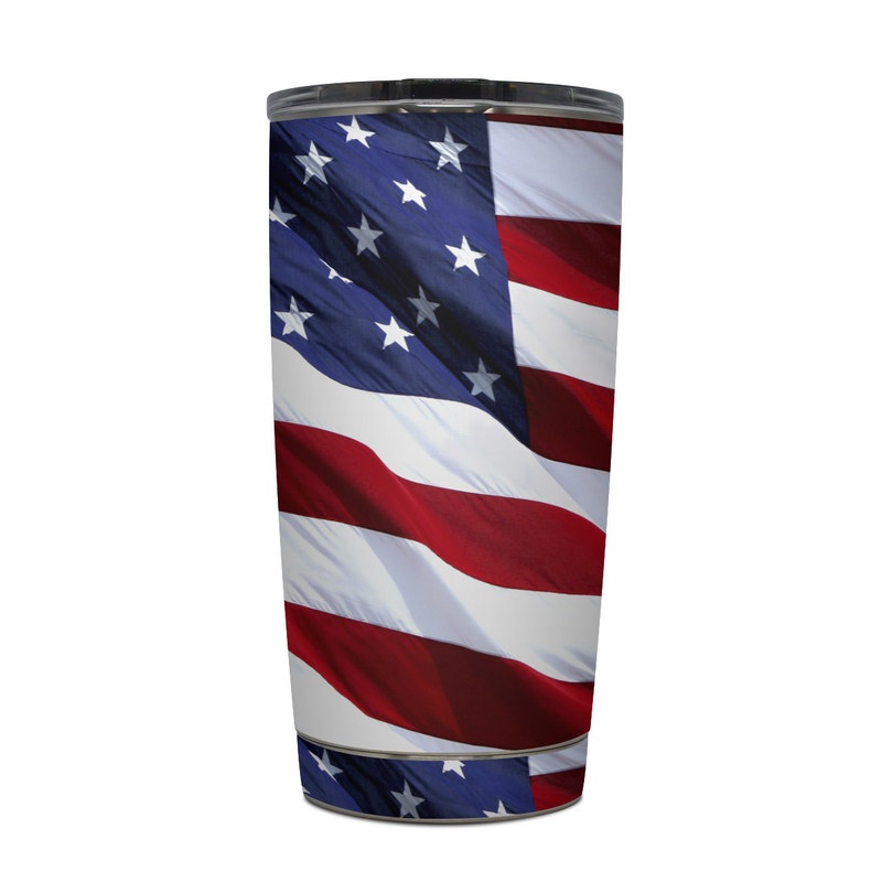 Những mẫu tumbler in hình quốc cờ Mỹ rất được yêu thích và phổ biến